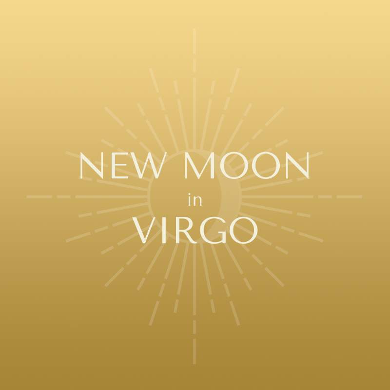 New Moon in Virgo: Cleansing
